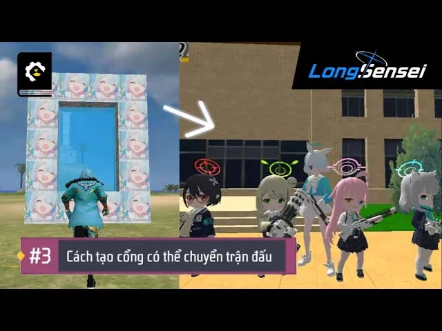 Cách tạo cổng chuyển trận