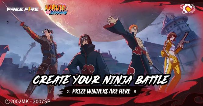 Create Your Ninja Battle – Winners