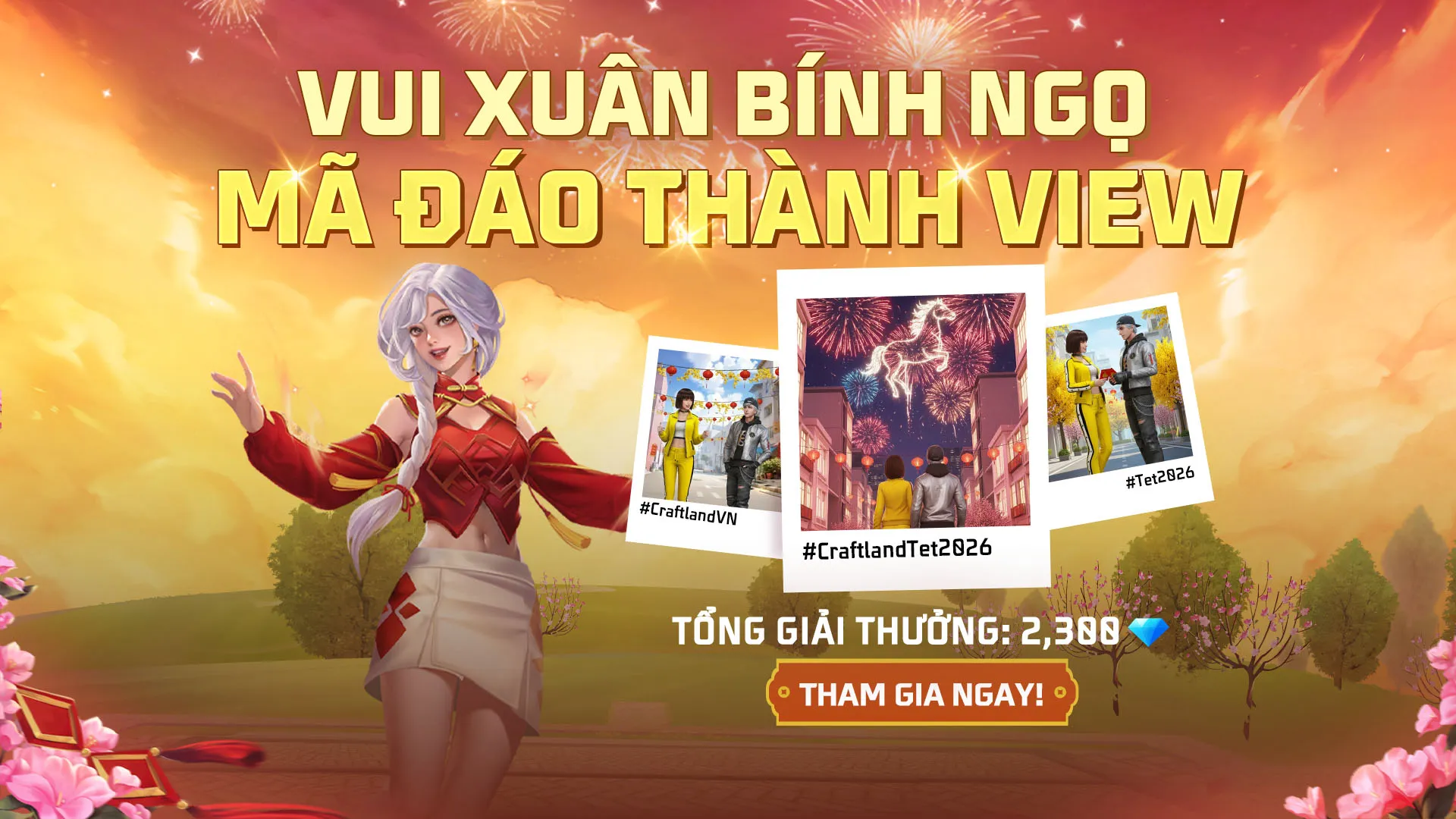 VUI XUÂN BÍNH NGỌ - MÃ ĐÁO THÀNH VIEW