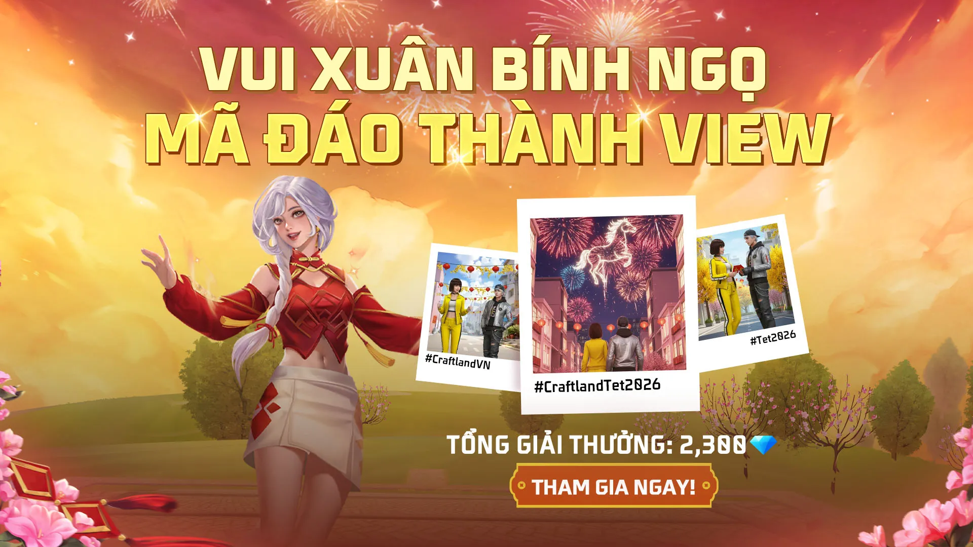 VUI XUÂN BÍNH NGỌ - MÃ ĐÁO THÀNH VIEW
