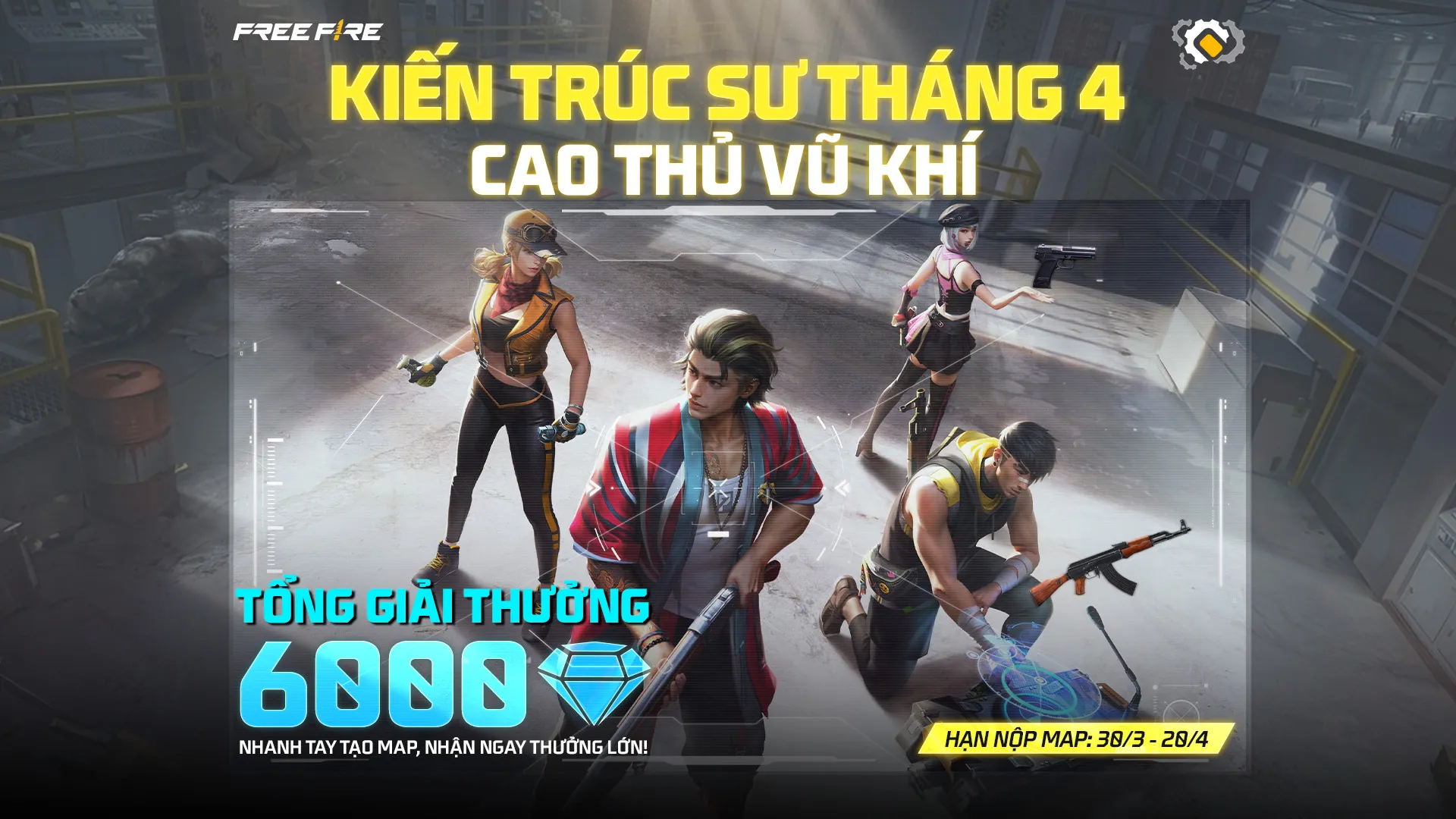 KIẾN TRÚC SƯ THÁNG 4: CAO THỦ VŨ KHÍ 